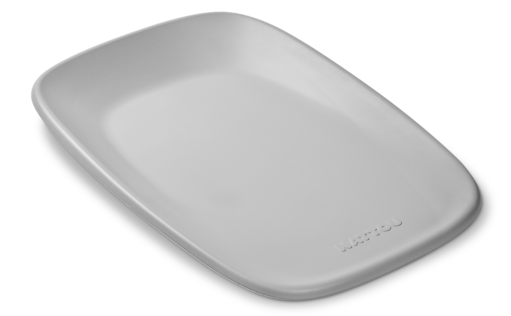 NATTOU Podložka prebaľovacia mäkká Softy Grey bez BPA 50x70 cm