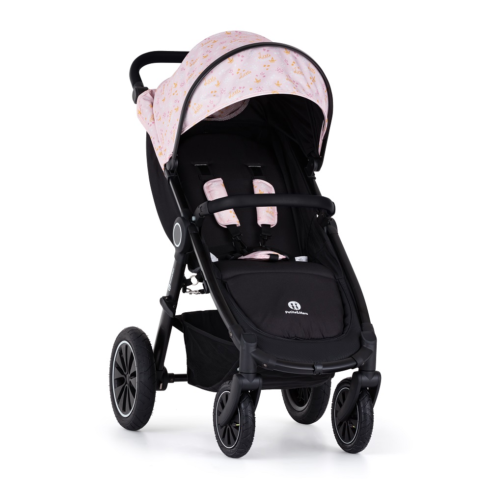 PETITE&amp;MARS Kočík Street+ Air Black Limited 100 Kingdom