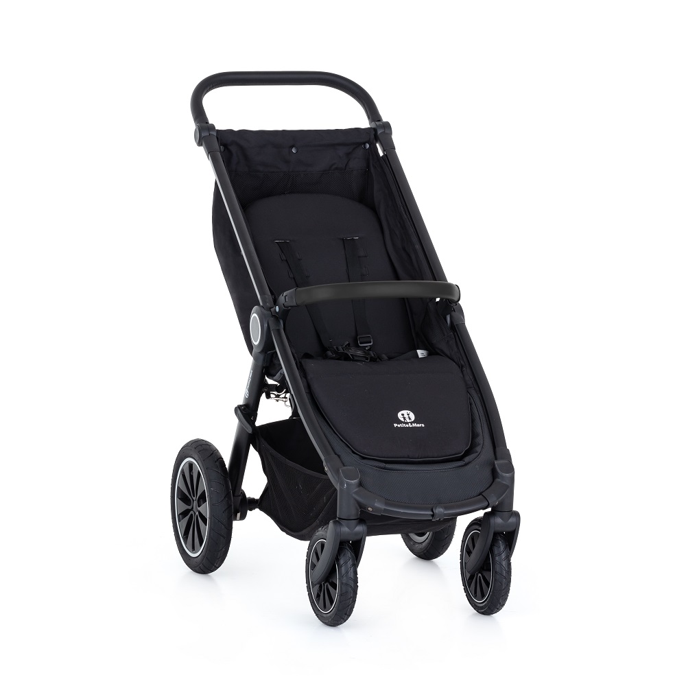 PETITE&amp;MARS Kočík Street+ Air Black Limited 100 Kingdom