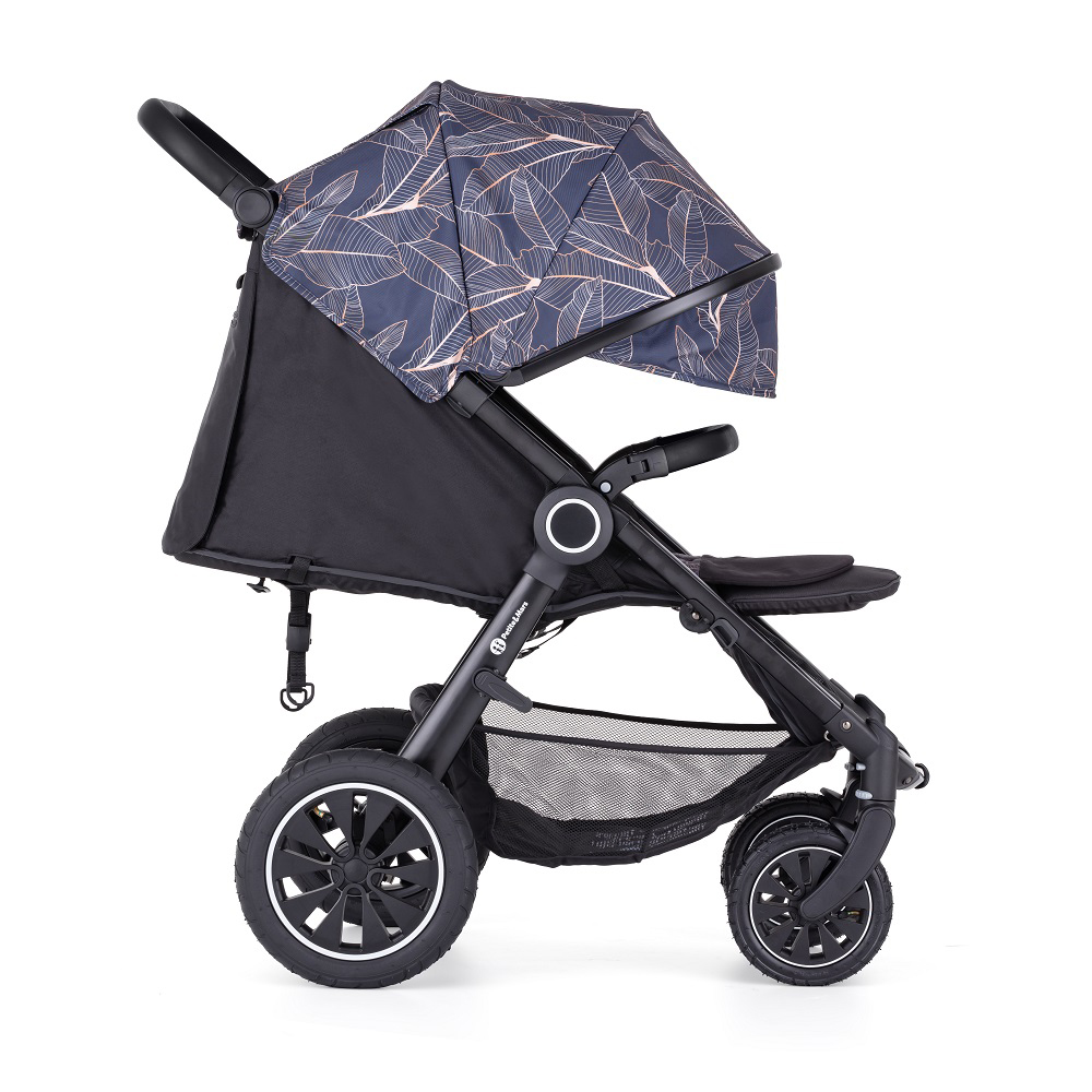 PETITE&amp;MARS Kočík Street+ Air Black Limited 100 Palmtree