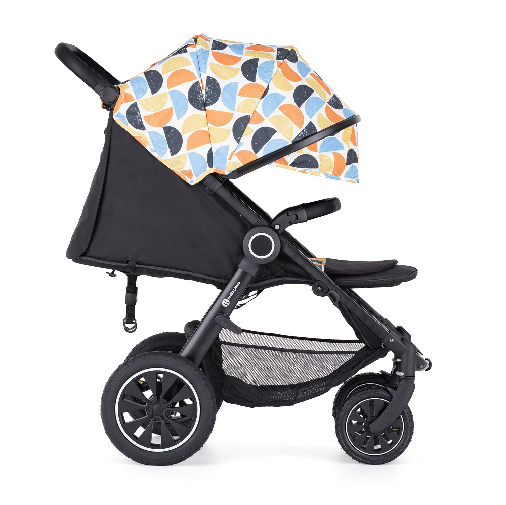 PETITE&amp;MARS Kočík Street+ Air Black Limited 100 Retro