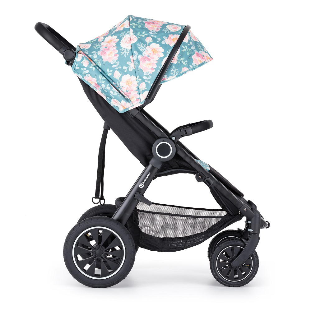 PETITE&amp;MARS Kočík Street+ Air Black Limited 100 Roses