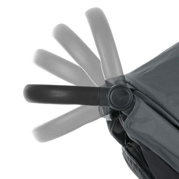 PETITE&amp;MARS Kočík Street+ RWS Black Limited 100 Faces