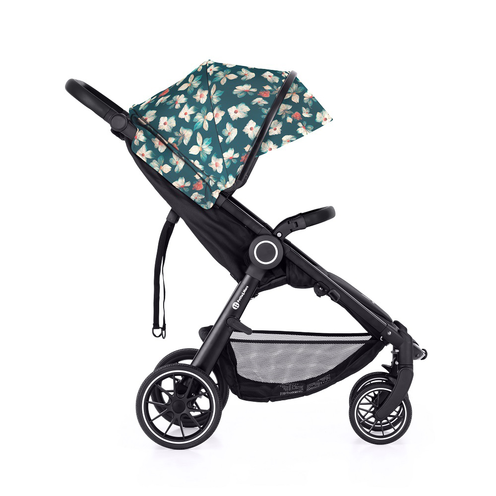 PETITE&amp;MARS Kočík Street+ RWS Black Limited 100 Flowers