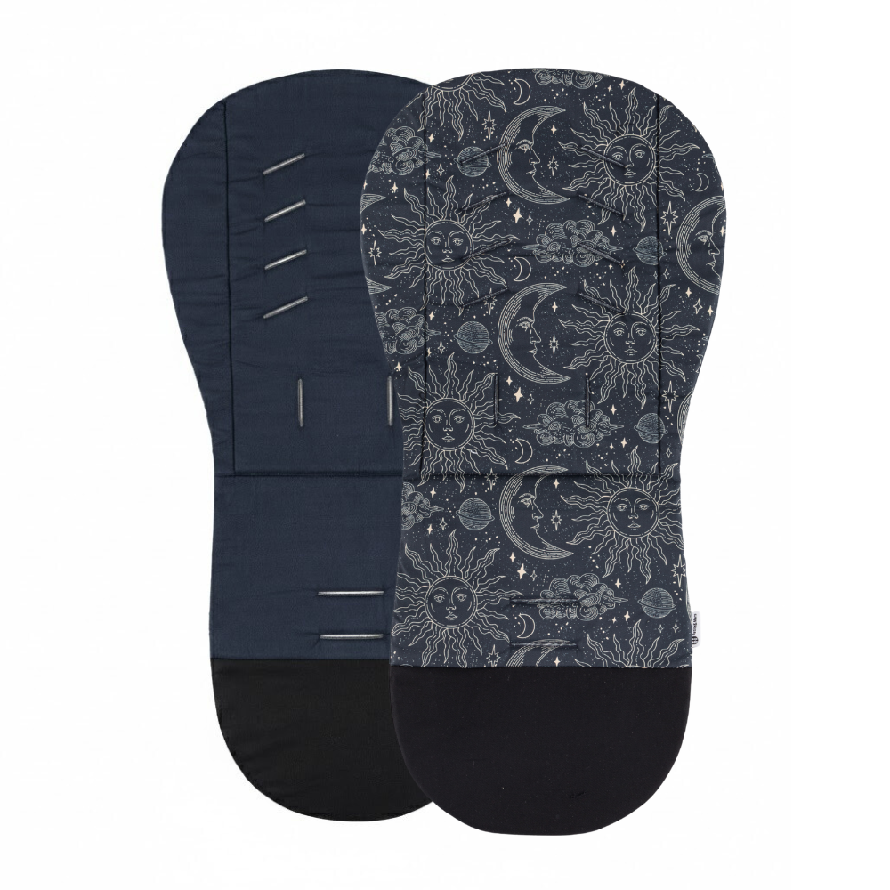 PETITE&amp;MARS Vložka do kočíka Foamy Cosmic Night