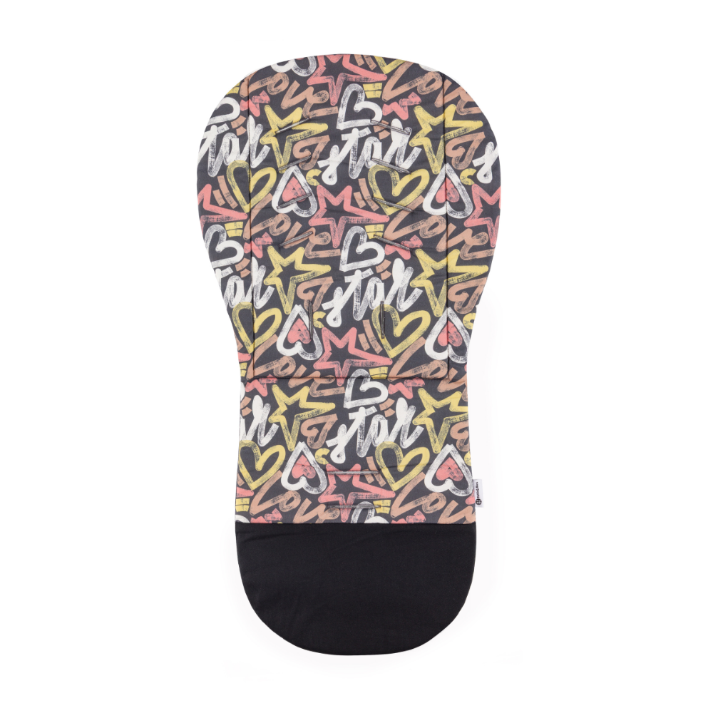 PETITE&amp;MARS Vložka do kočíka Foamy Urban Love