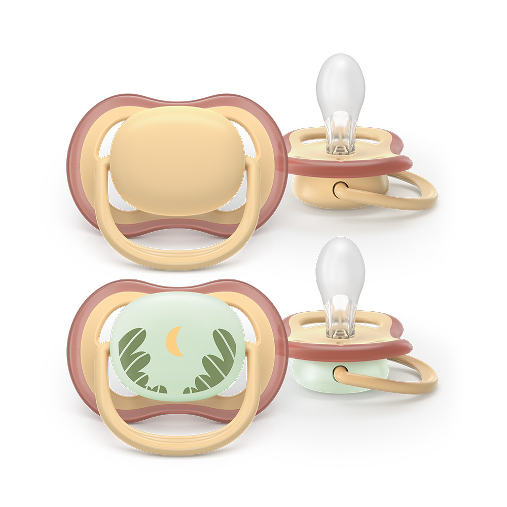 Philips AVENT Cumlík Ultra air denný a nočný neutral/obrázok 0-6m 2ks