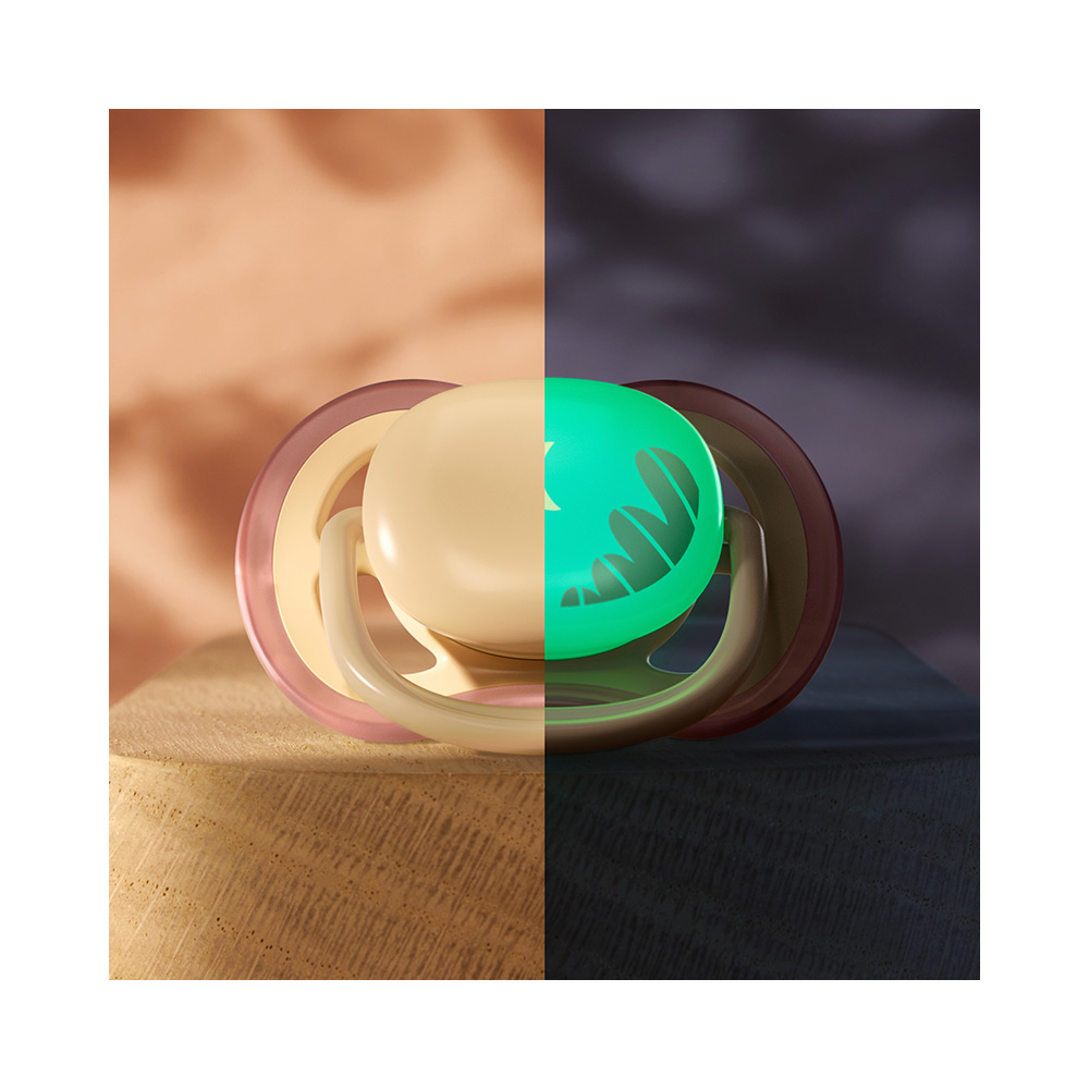 Philips AVENT Cumlík Ultra air denný a nočný neutral/obrázok 0-6m 2ks