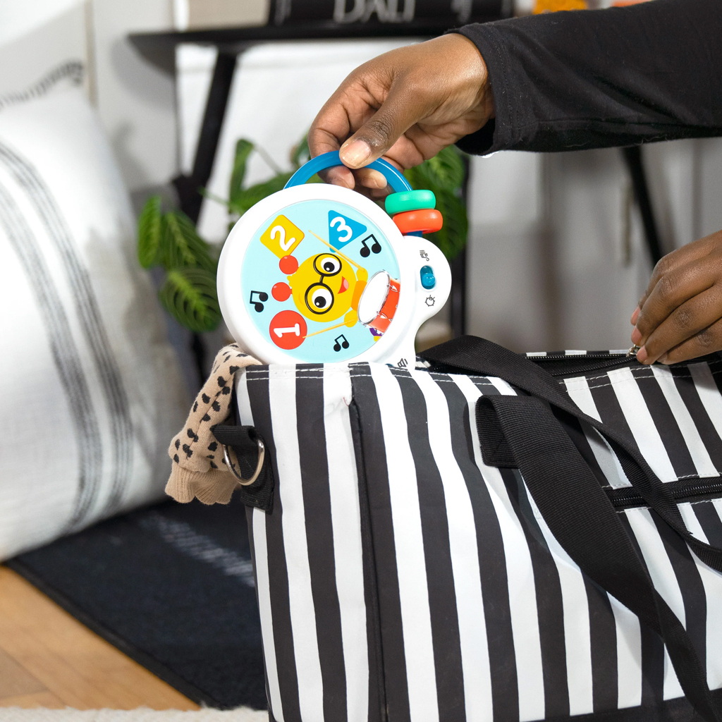 BABY EINSTEIN Hračka hudobná bubon Tiny Tempo™ 3m+