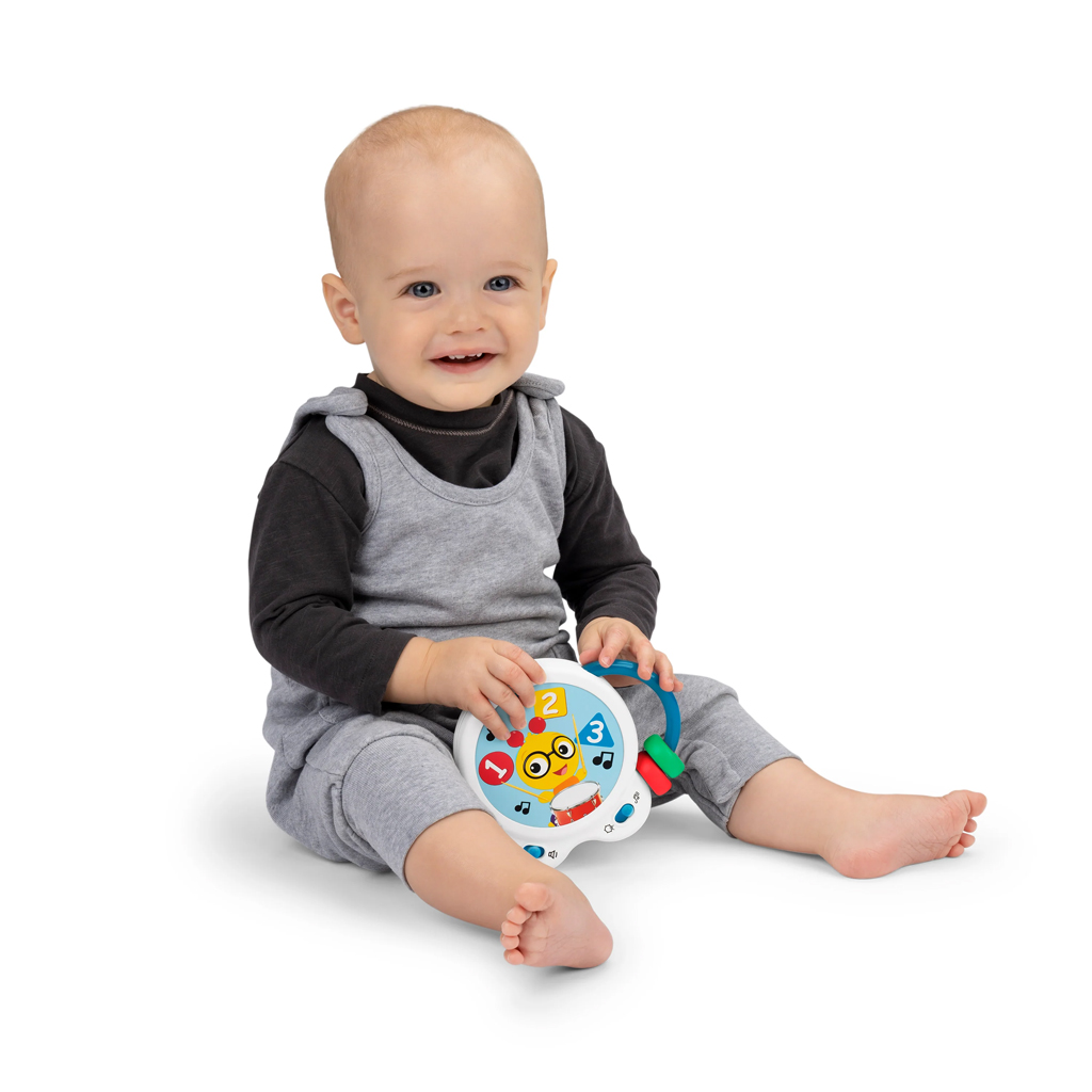 BABY EINSTEIN Hračka hudobná bubon Tiny Tempo™ 3m+