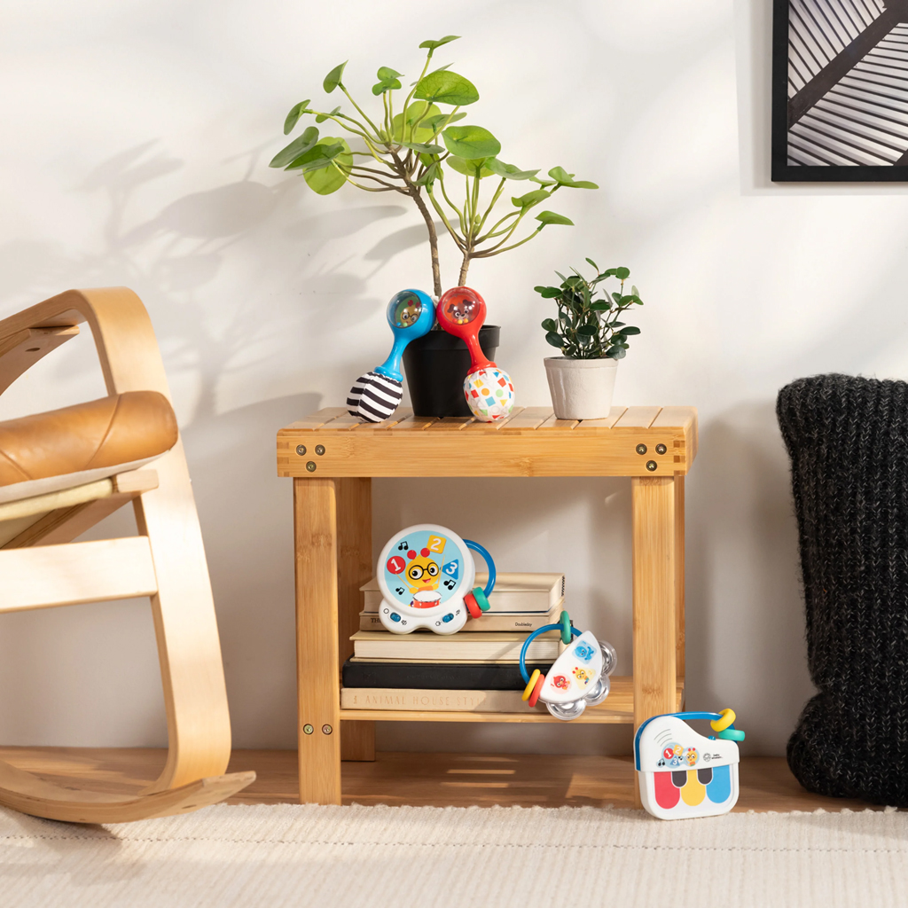 BABY EINSTEIN Hračka hudobná bubon Tiny Tempo™ 3m+