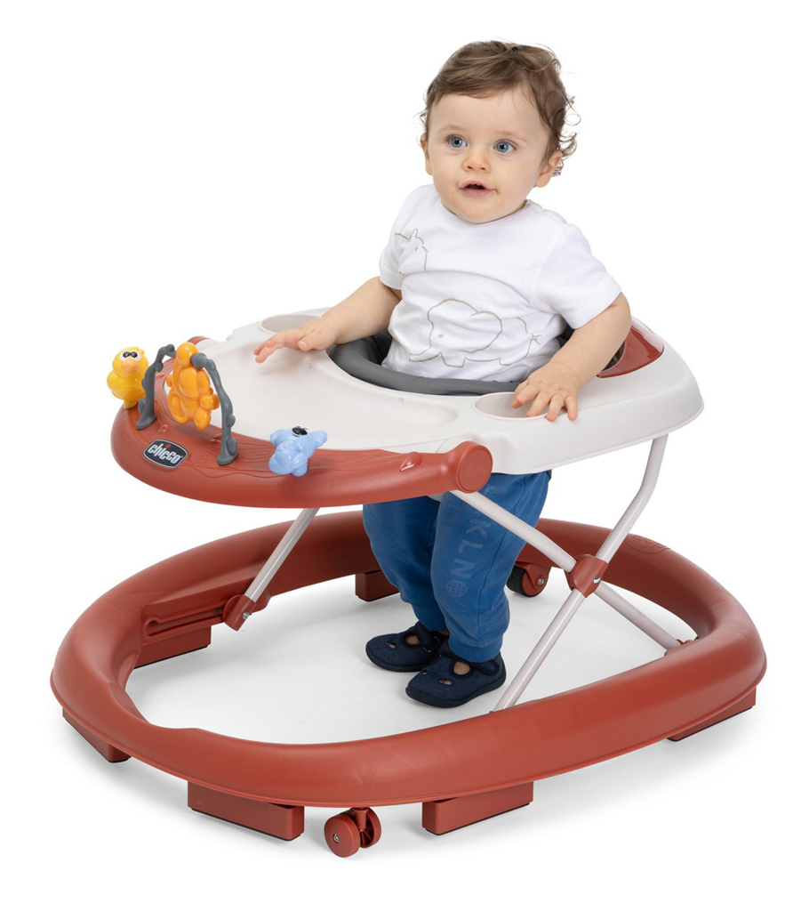 CHICCO Chodítko Walky Talky Lite Red 6m+, do 12 kg