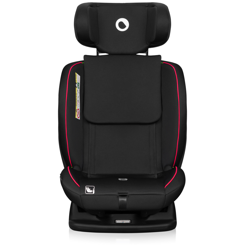 LIONELO Autosedačka Aart i-Size (40-150 cm) Black Carbon Red