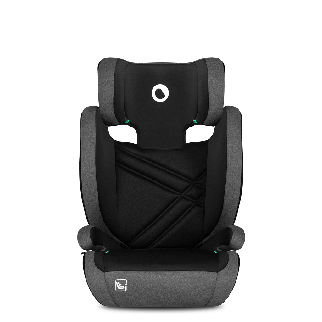 LIONELO Autosedačka Hugo i-Size (100-150 cm) Black Grey