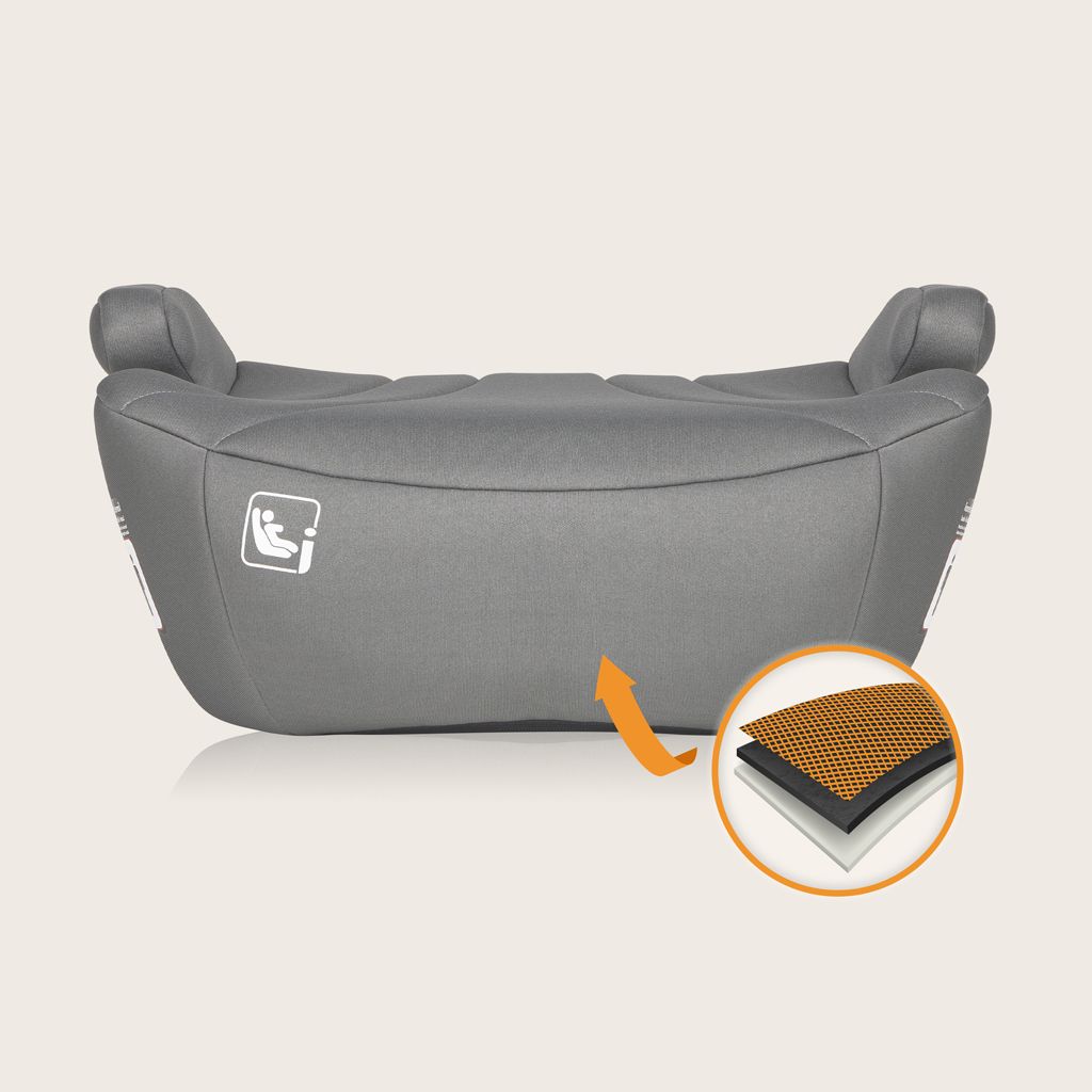 LIONELO Podsedák Luuk i-Size (125-150 cm) Grey