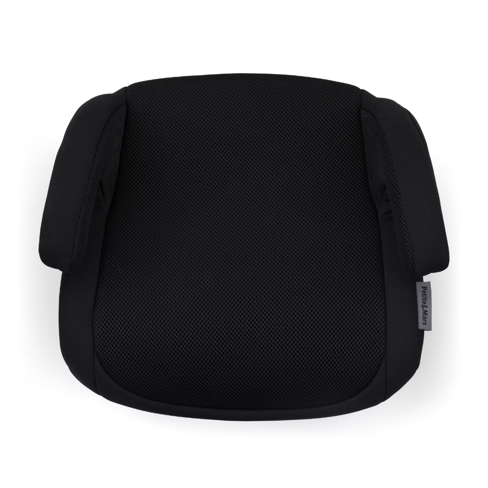 PETITE&amp;MARS Podsedák Optimus Pro i-Size Air Coal Black 125 - 150 cm (22-36 kg)