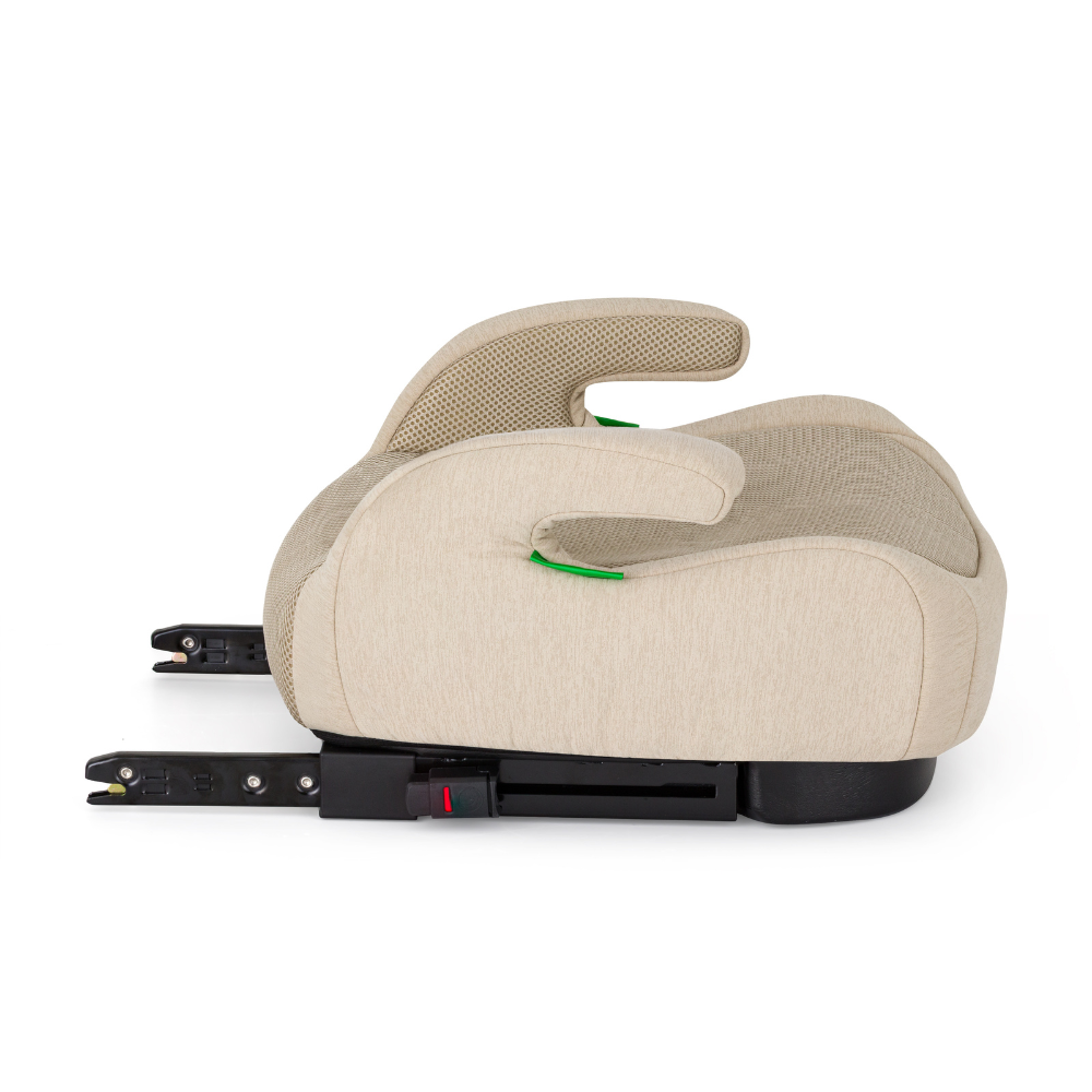 PETITE&amp;MARS Podsedák Optimus Pro i-Size Air Sage Beige 125 - 150 cm (22-36 kg)