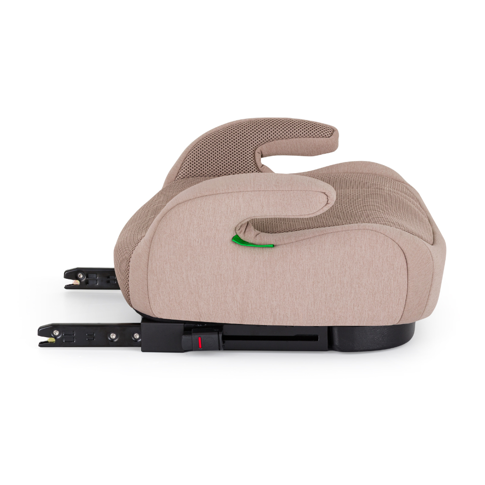 PETITE&amp;MARS Podsedák Optimus Pro i-Size Air Tan Brown 125 - 150 cm (22-36 kg)