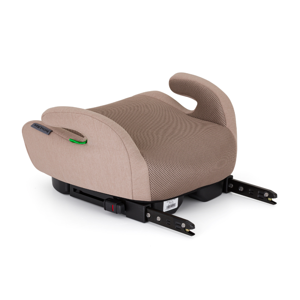 PETITE&amp;MARS Podsedák Optimus Pro i-Size Air Tan Brown 125 - 150 cm (22-36 kg)