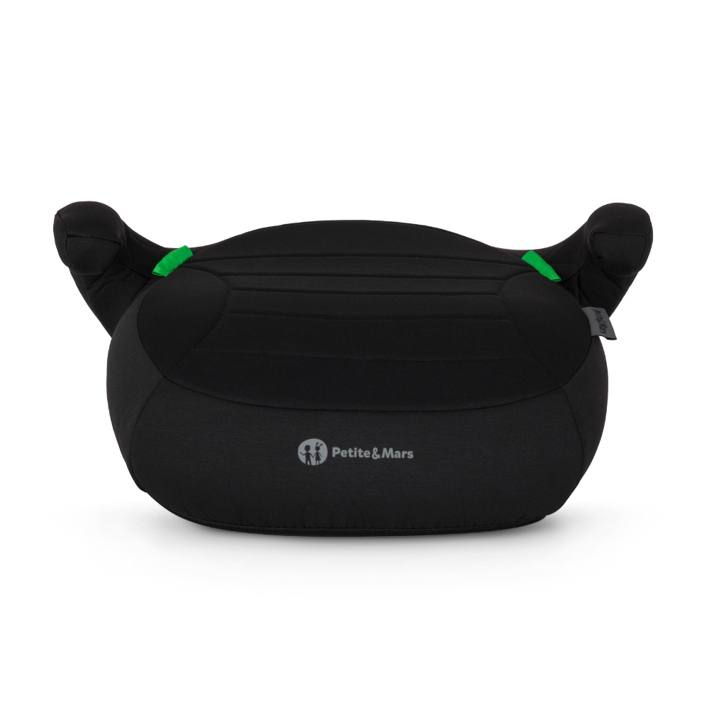 PETITE&amp;MARS Podsedák Zuno Coal Black 125 - 150 cm (22-36 kg)