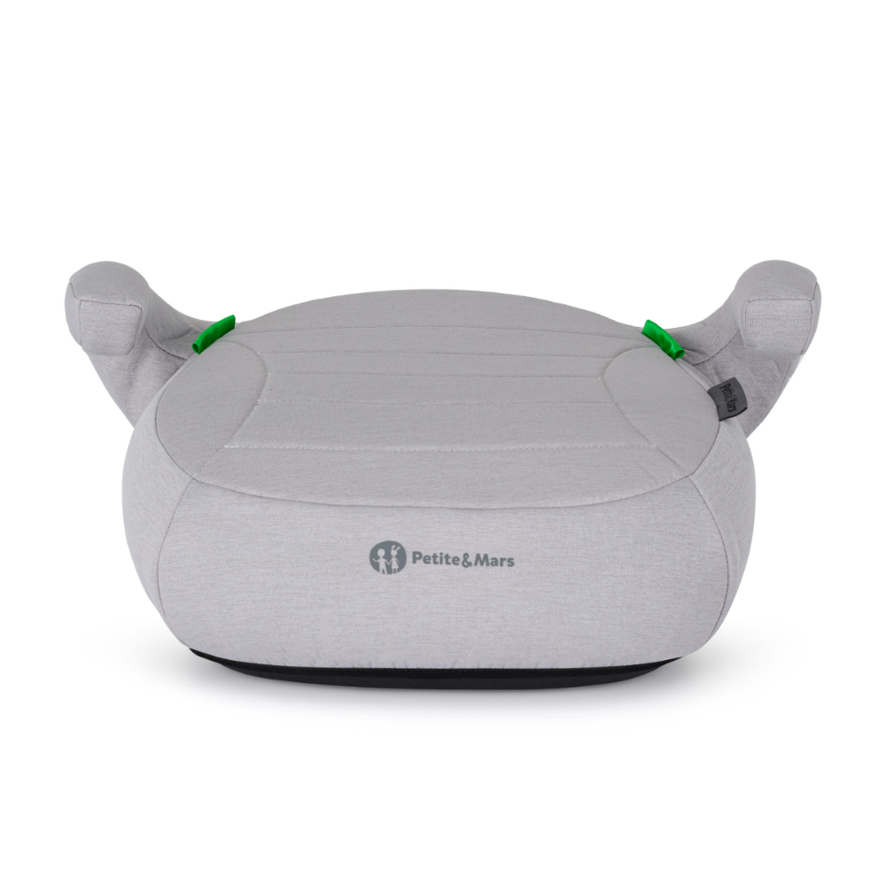 PETITE&amp;MARS Podsedák Zuno Gentle Grey 125 - 150 cm (22-36 kg)