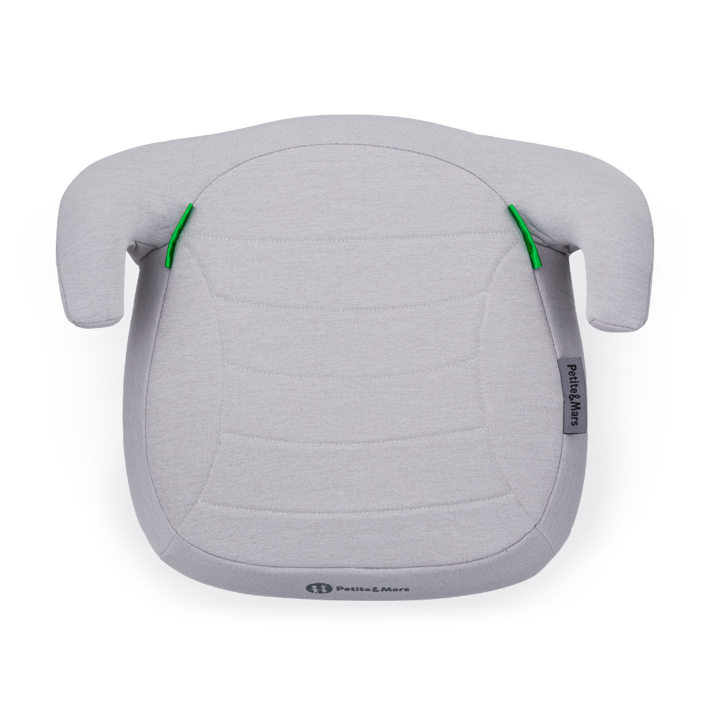 PETITE&amp;MARS Podsedák Zuno Gentle Grey 125 - 150 cm (22-36 kg)