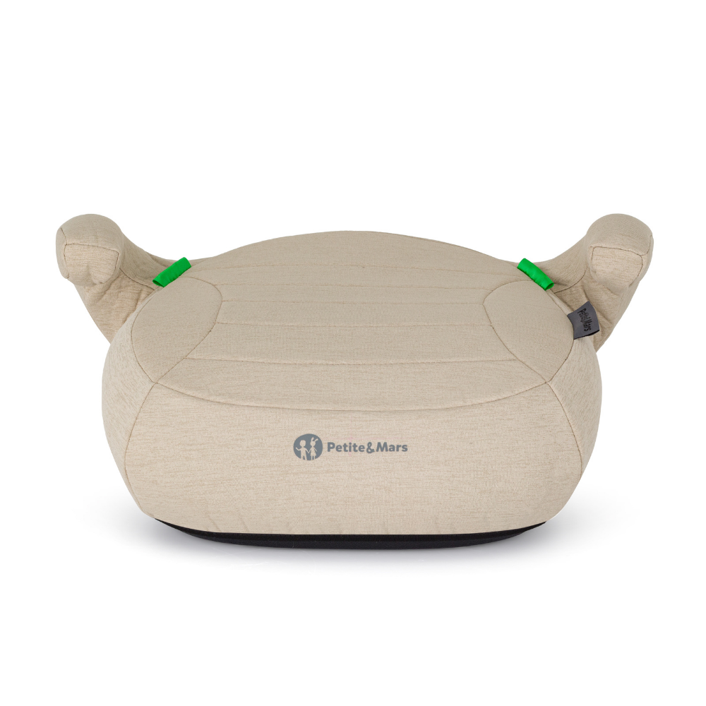 PETITE&amp;MARS Podsedák Zuno Sage Beige 125 - 150 cm (22-36 kg)