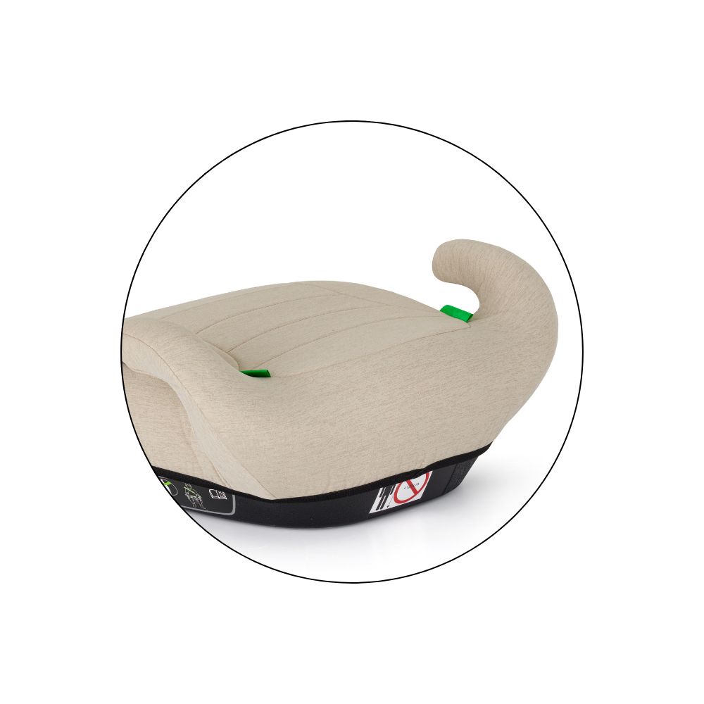 PETITE&amp;MARS Podsedák Zuno Sage Beige 125 - 150 cm (22-36 kg)