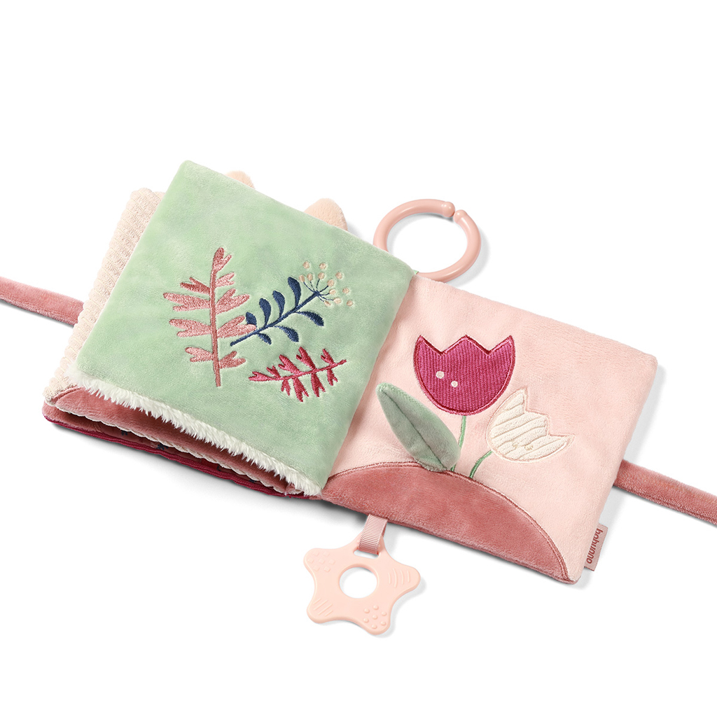 BABYONO Knižka senzorická Rabbit Karo 0m+