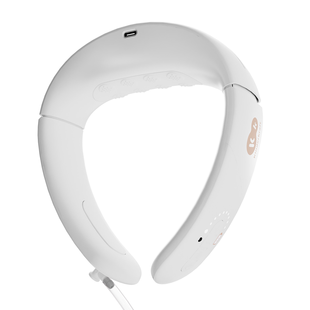 KINDERKRAFT Odsávačka materského mlieka s funkciou ohrevu krku Double Hands-free Gentleneste