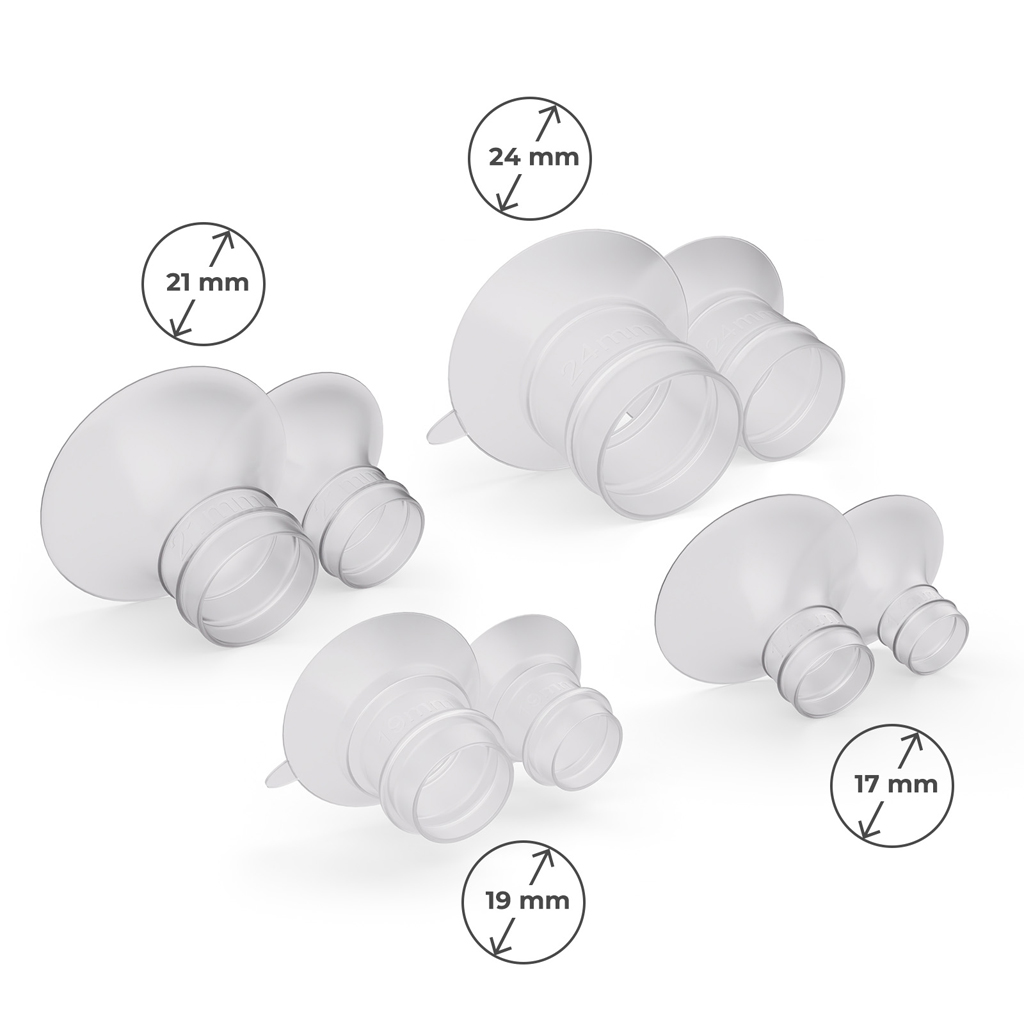 KINDERKRAFT Odsávačka materského mlieka s funkciou ohrevu krku Double Hands-free Gentleneste