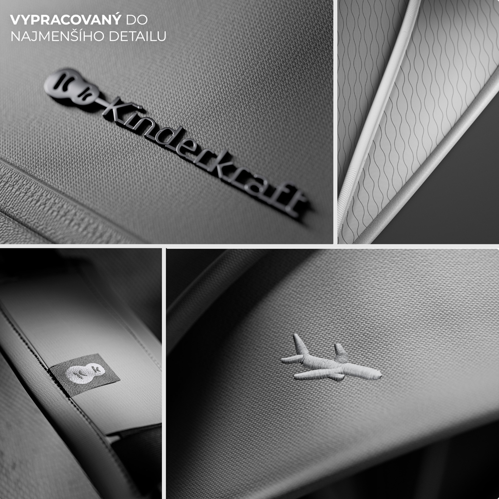 KINDERKRAFT SELECT Kočík športový Pilot 2 Grey