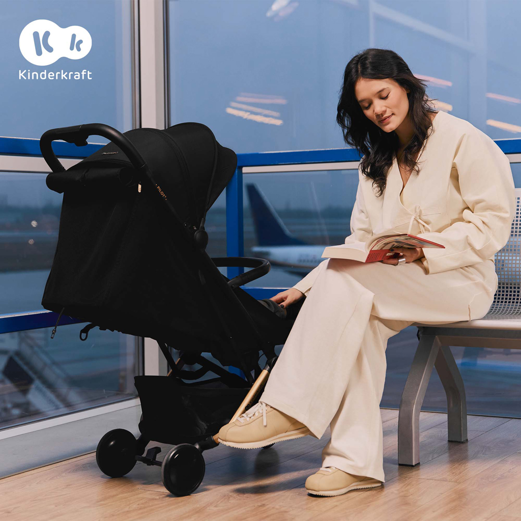 KINDERKRAFT SELECT Kočík športový Pilot 2 Grey