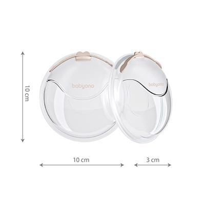 BABYONO Zberače materského mlieka 2ks