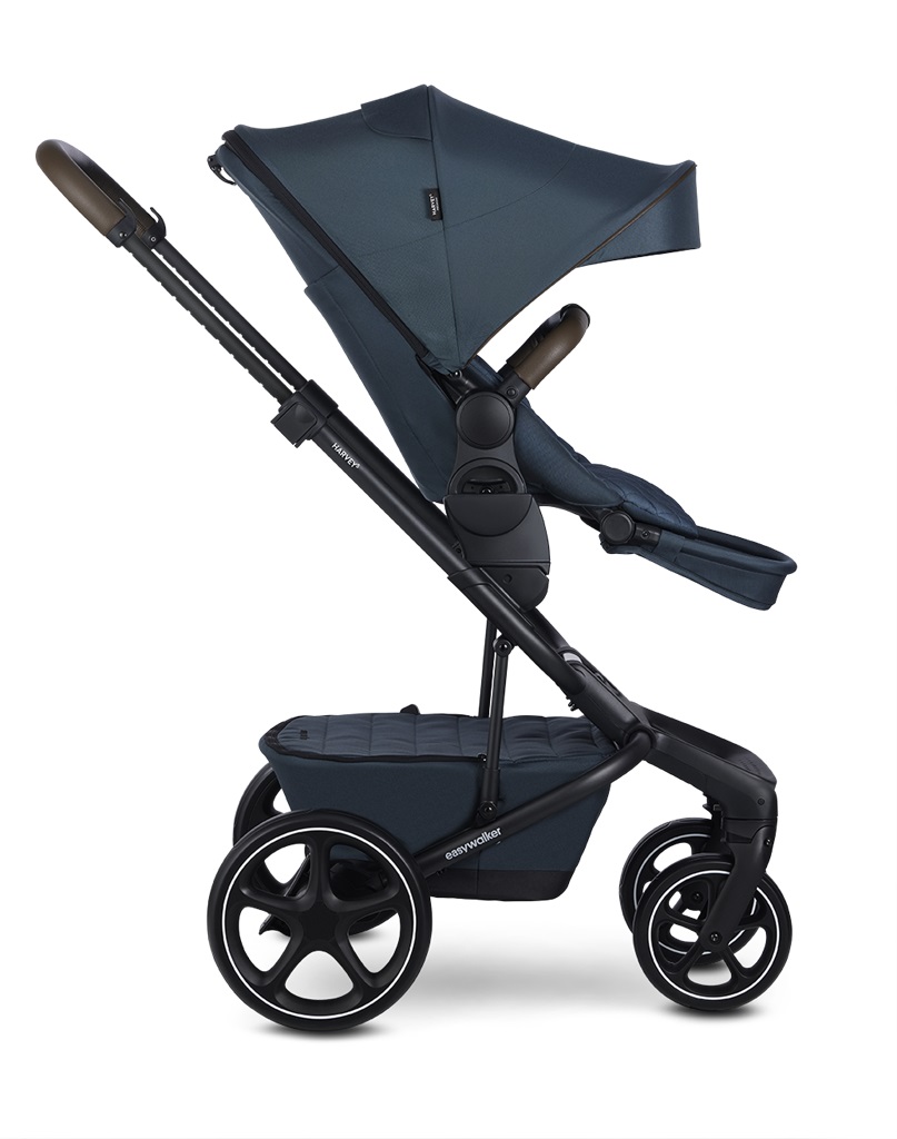 EASYWALKER Kočík kombinovaný Harvey⁵ Premium 2v1 Jade Green LITE RWS