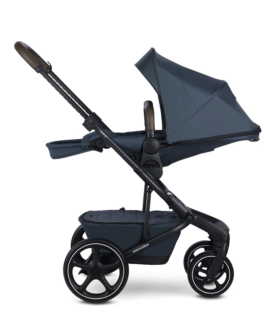 EASYWALKER Kočík kombinovaný Harvey⁵ Premium 2v1 Jade Green LITE RWS