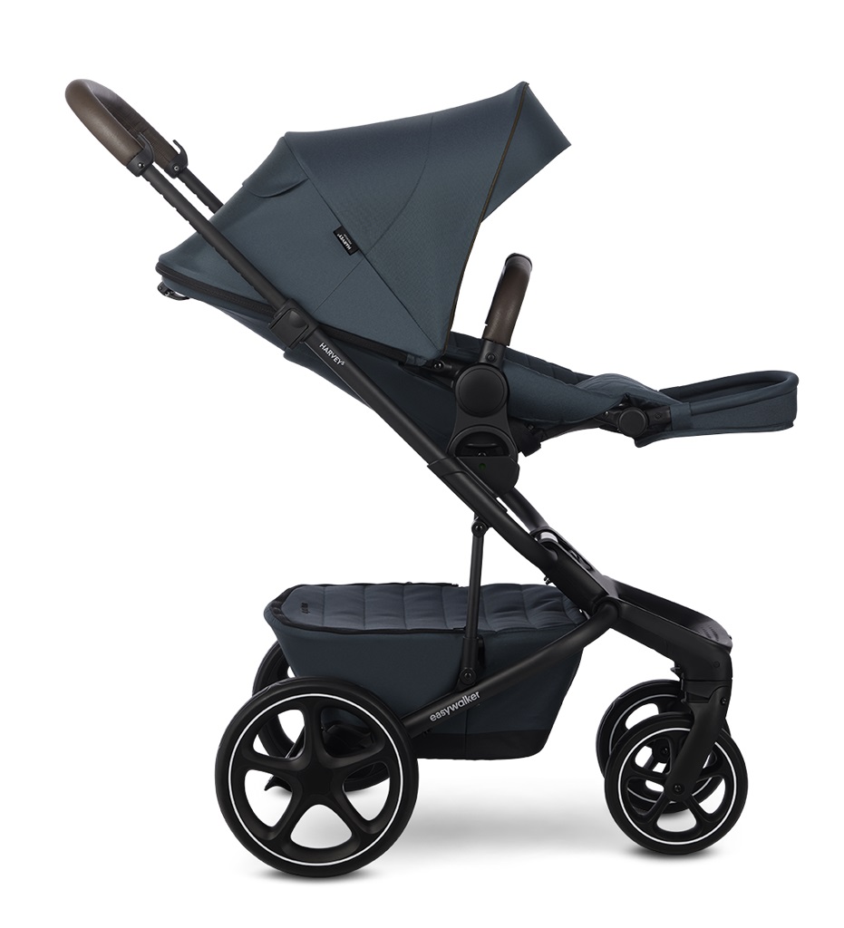 EASYWALKER Kočík kombinovaný Harvey⁵ Premium 2v1 Jade Green LITE RWS