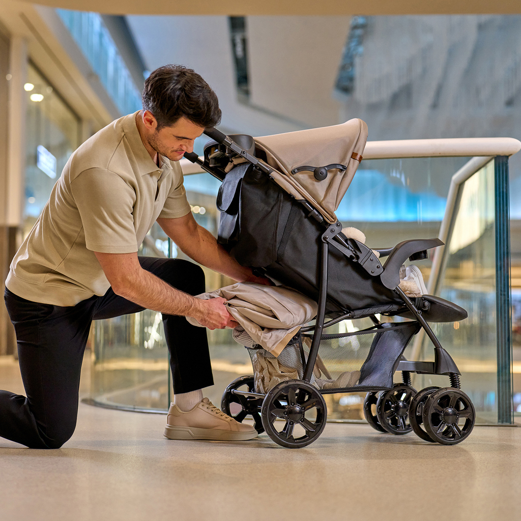 LIONELO Kočík športový Emma Plus Stone