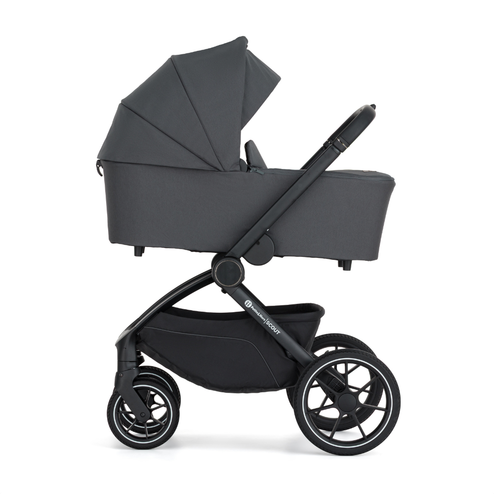 PETITE&amp;MARS Kočík kombinovaný SCOUT 2v1 Anthracite Moon
