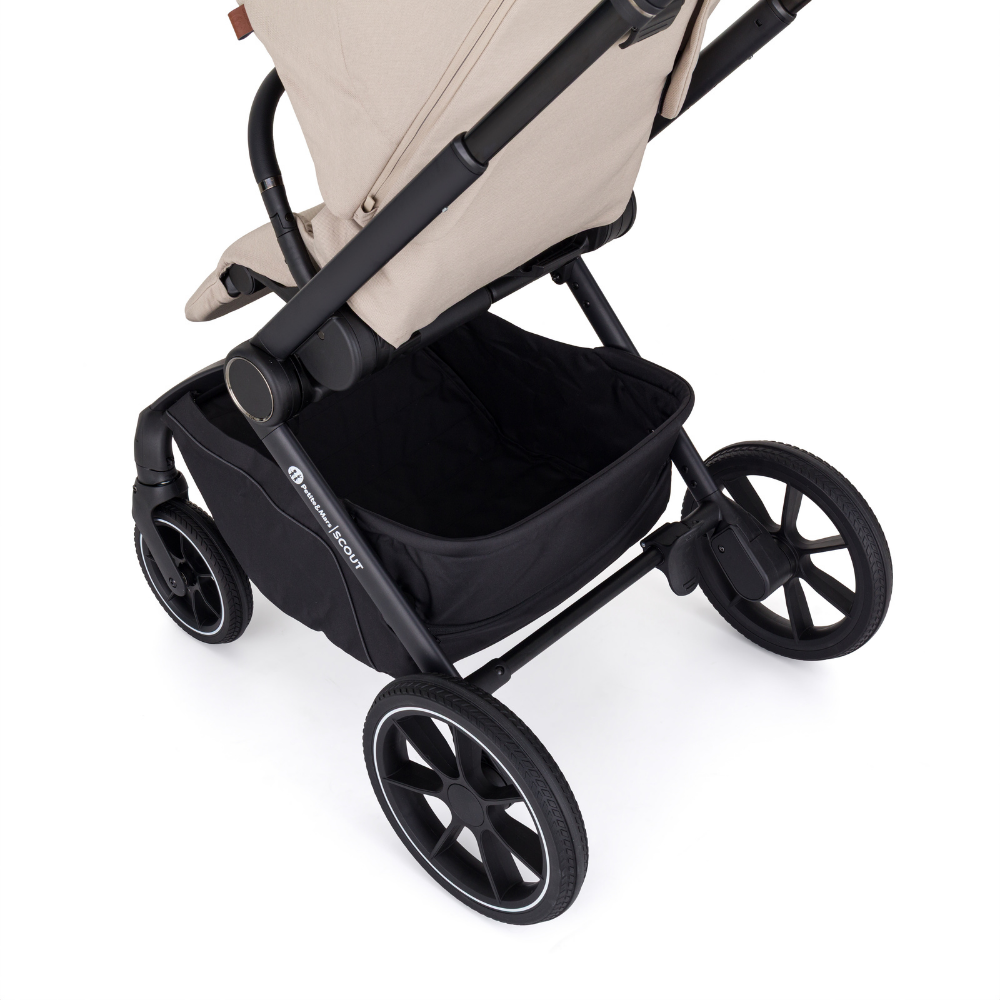 PETITE&amp;MARS Kočík kombinovaný SCOUT 2v1 Anthracite Moon