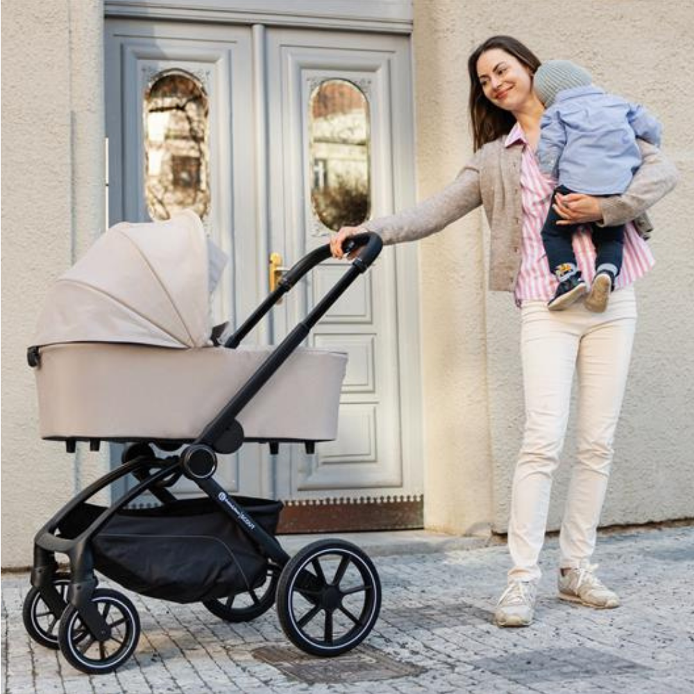 PETITE&amp;MARS Kočík kombinovaný SCOUT 2v1 Cappuccino Cream