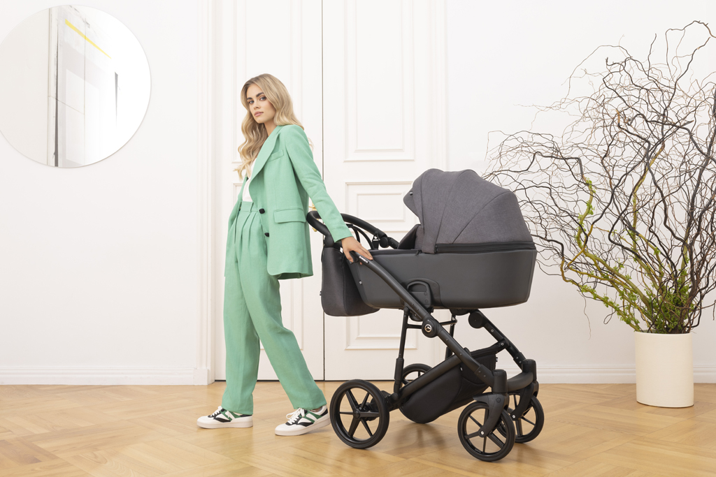 ADAMEX Kočík kombinovaný Mobi New Lux Green