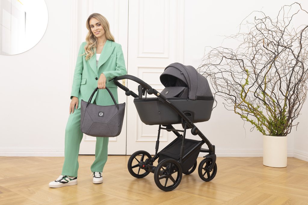 ADAMEX Kočík kombinovaný Mobi New Lux Green