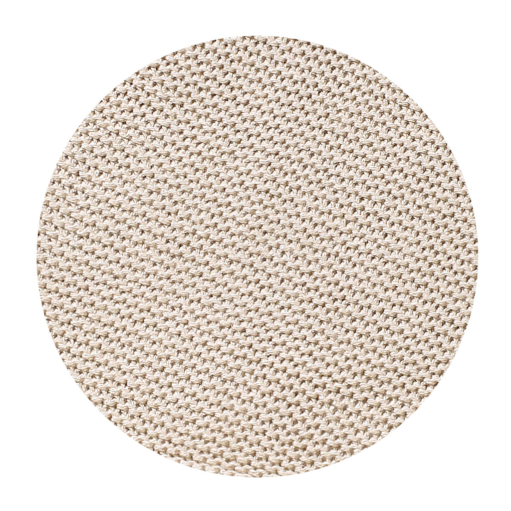 BABYONO Deka pletená bambusová Light Beige 75 x 100 cm