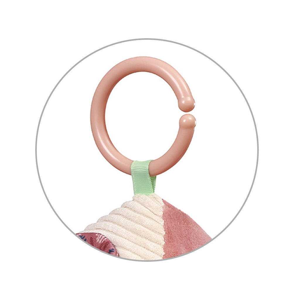 BABYONO Kocka sensorická Rabbit Karo 0m+