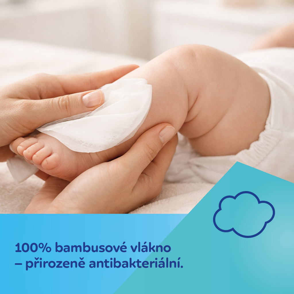 CANPOL BABIES Utierky jednorazové bambusové 120 ks