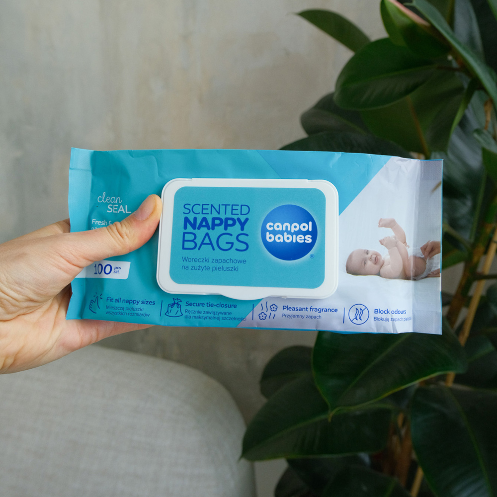 CANPOL BABIES Vrecká na plienky voňavé 100ks