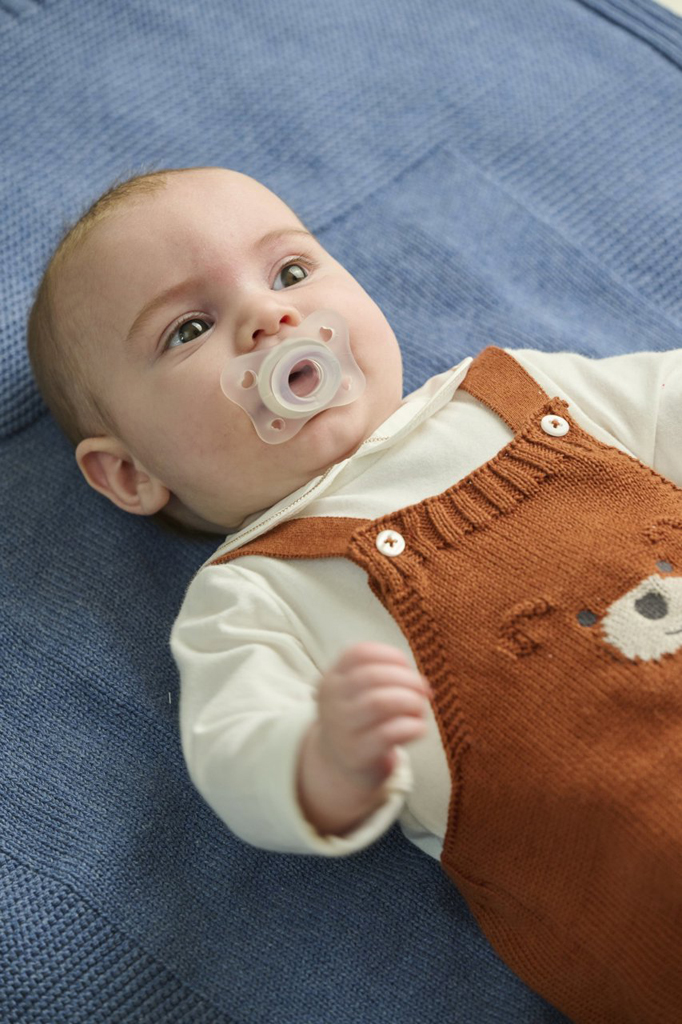 CHICCO Cumlík Physioforma® Mini Soft celosilikónový 0-2m chlapec 2 ks