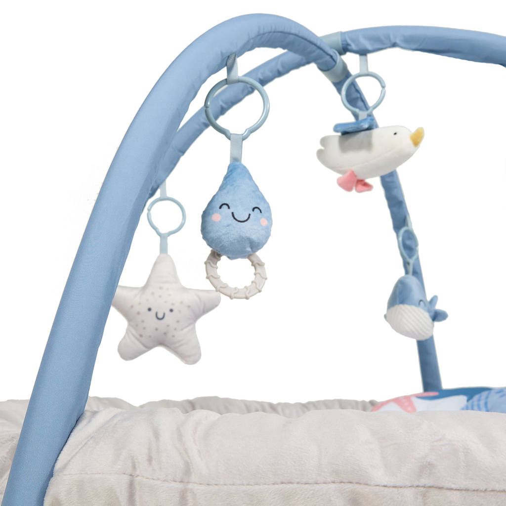 KINDERKRAFT Deka hracia s hrazdičkou Cozyplay Nordic Breeze