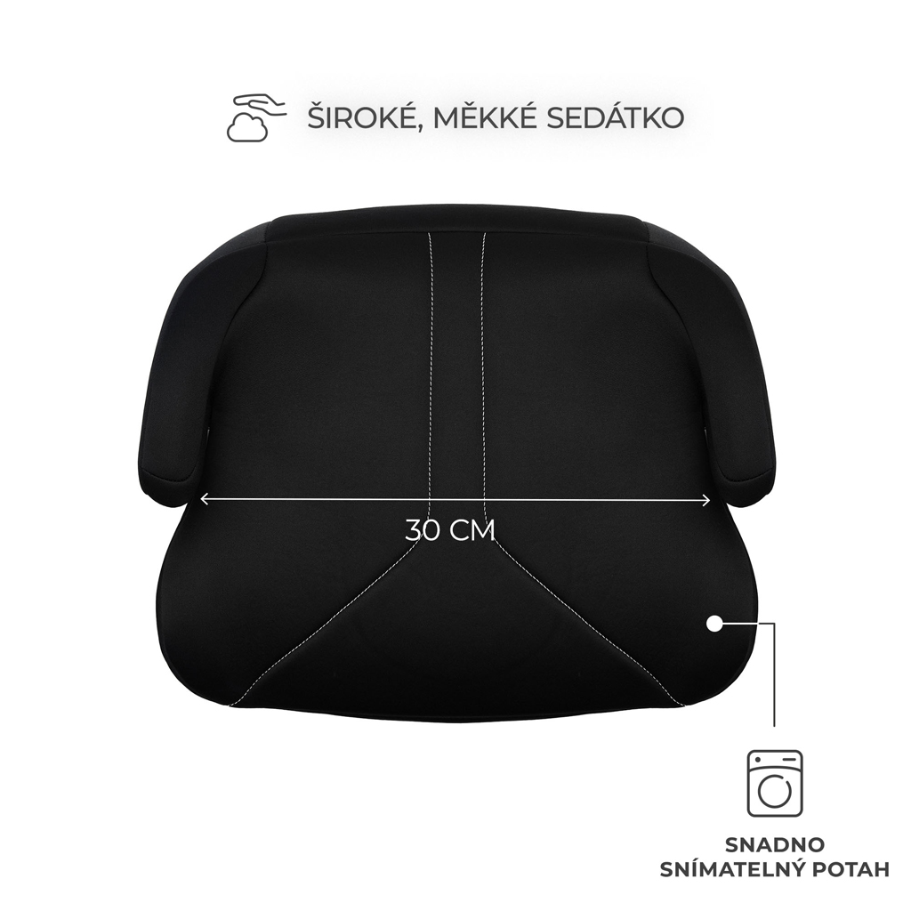 KINDERKRAFT Podsedák I-Boost 2 (125–150 cm) Black